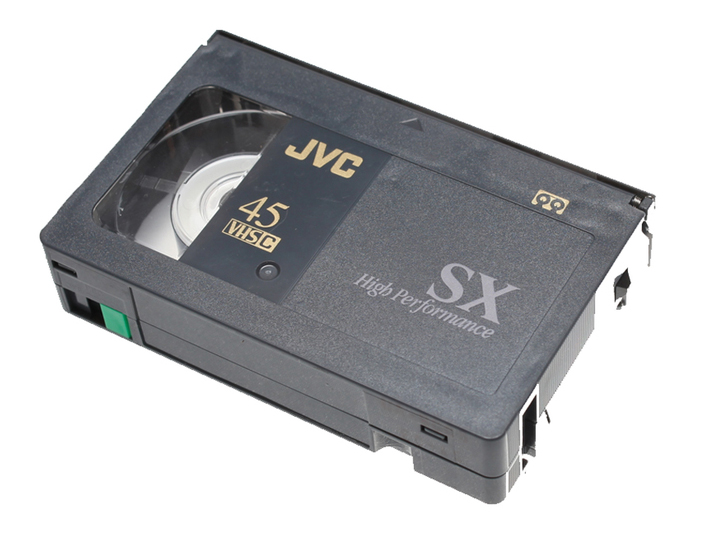 Fita de vídeo VHS-C JVC