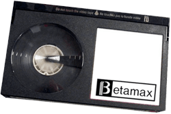 Fita de vídeo Betamax