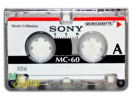 Fita de áudio microcassete